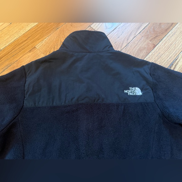 The North Face Denali Fleece Jacket Women’s Large Black Full Zip Embroidered - Picture 11 of 16